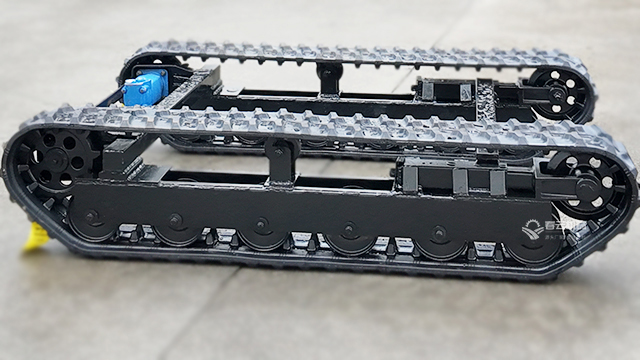 1米7長液壓馬達底盤